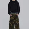 Pullover Bitten-hoodie i svart