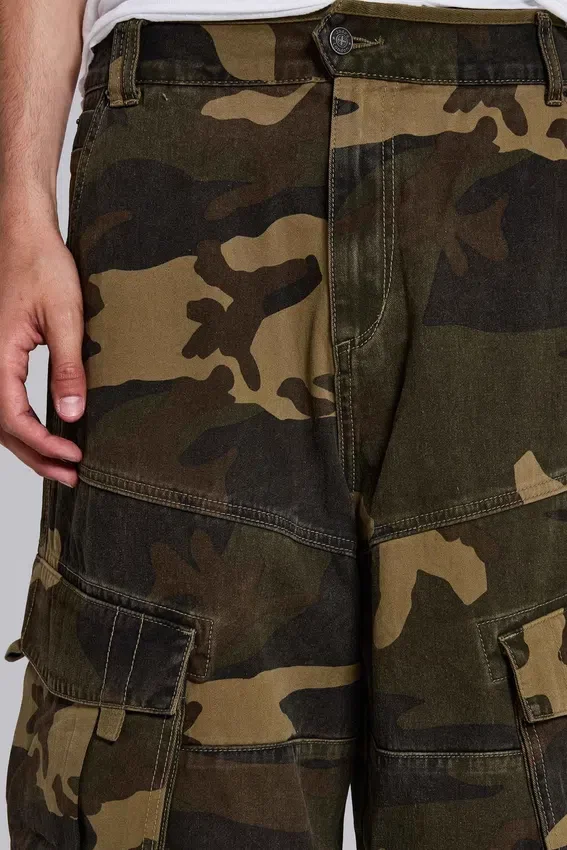 Camo Cadet-cargobyxor