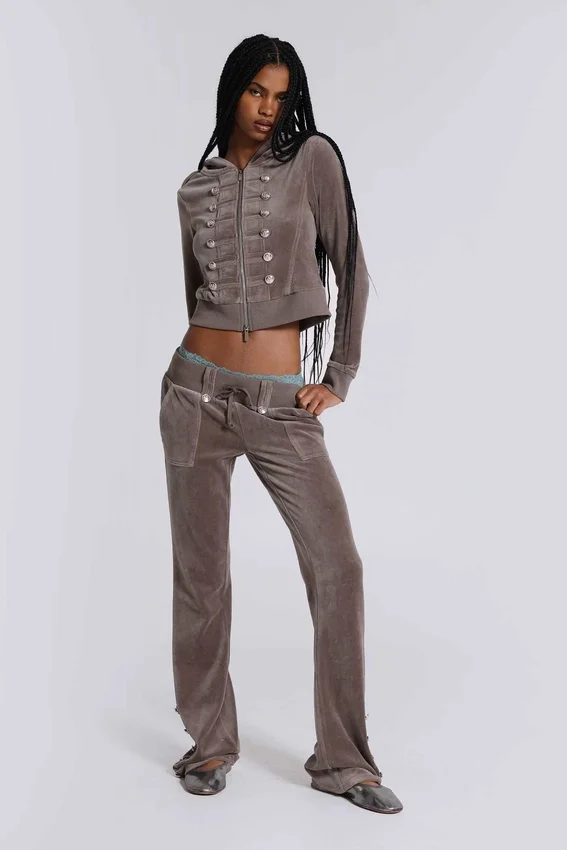 Cavalier Military Velour-byxor