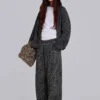 Charcoal Leopard Monster Joggers