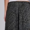 Charcoal Leopard Monster Joggers