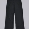 Charcoal Stacked Straight Suit Pants