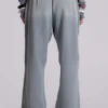 Cleo Graphic Slouchy Bootcut Jogger