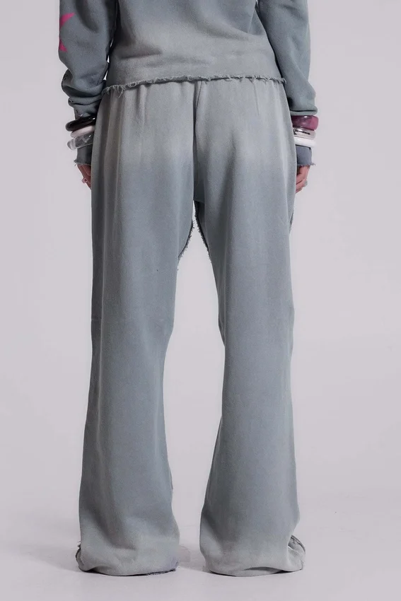 Cleo Graphic Slouchy Bootcut Jogger