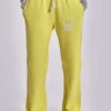 Cleo joggingsbyxor med slapp bootcut-passform i neon