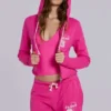 Cleo Slouchy Bootcut Jogger i rosa