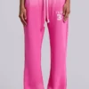 Cleo Slouchy Bootcut Jogger i rosa