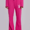 Cleo Slouchy Bootcut Jogger i rosa
