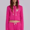 Cleo Slouchy Bootcut Jogger i rosa