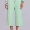 Cleo Slouchy Crop Jogger i mint