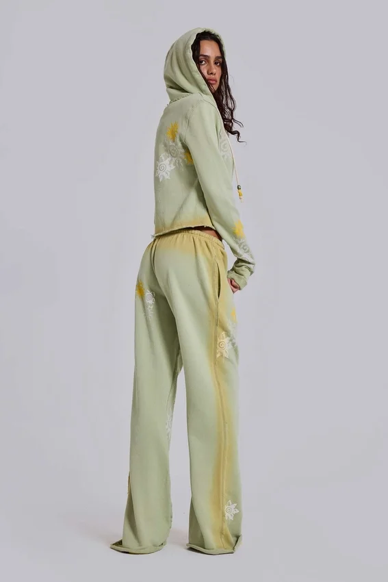 Cleo Sunfade Slouchy Bootcut Jogger