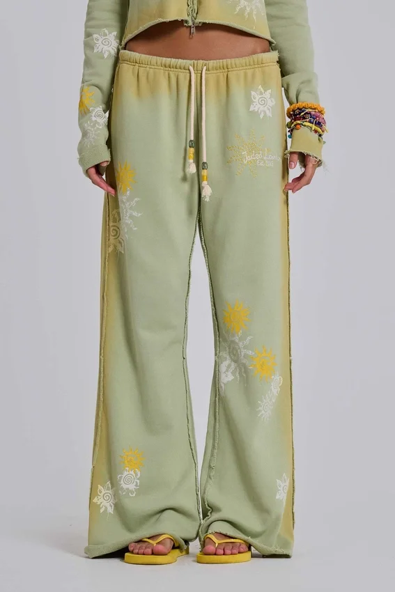 Cleo Sunfade Slouchy Bootcut Jogger