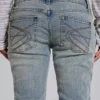 Cooper Bootcut-Jeans i ljusblått
