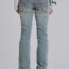 Cooper Bootcut-Jeans i ljusblått