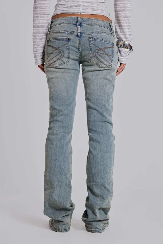 Cooper Bootcut-Jeans i ljusblått