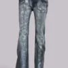 Cooper-jeans med paljetter och bootcut-passform