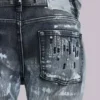 Cooper-jeans med paljetter och bootcut-passform