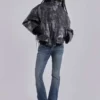 Cooper-jeans med utsvängda ben i mellanblått