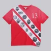 Crest T-shirt med V-ringning