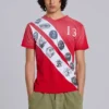 Crest T-shirt med V-ringning