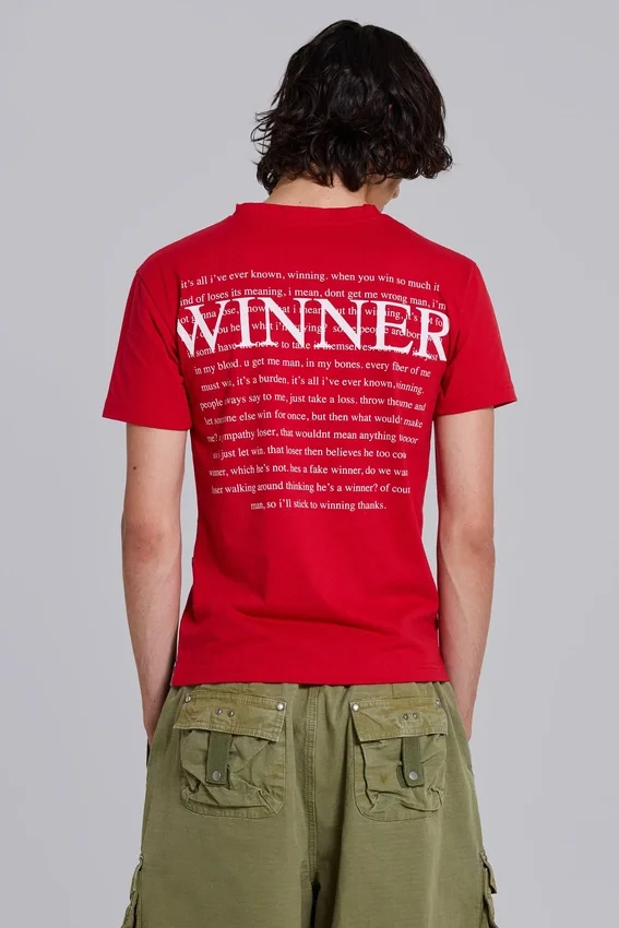 Crest T-shirt med V-ringning