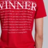 Crest T-shirt med V-ringning