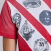 Crest T-shirt med V-ringning