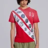 Crest T-shirt med V-ringning