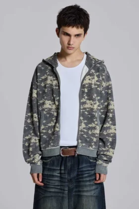 Digi Camo Waffle-hoodie