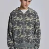 Digi Camo Waffle-hoodie