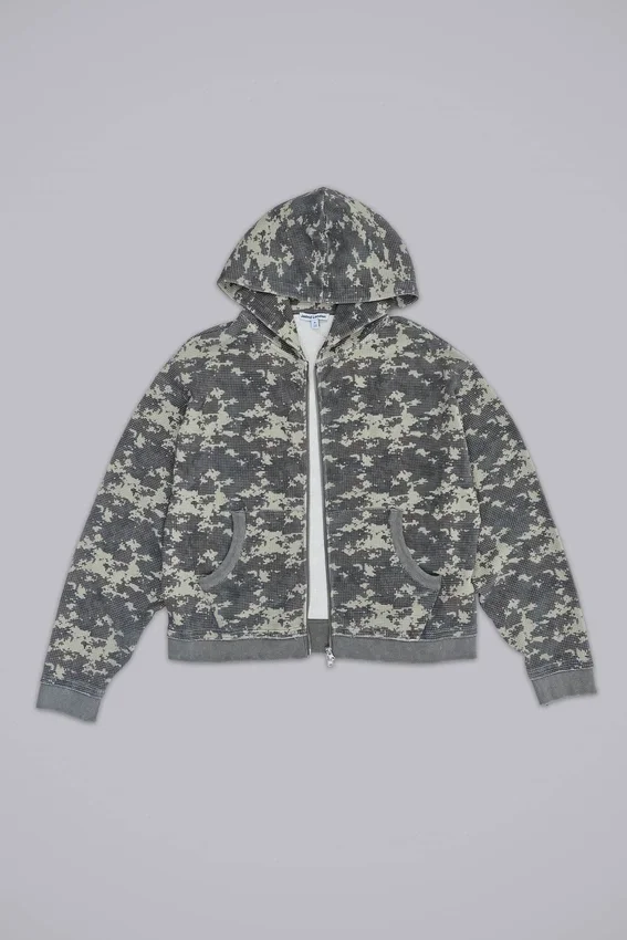 Digi Camo Waffle-hoodie