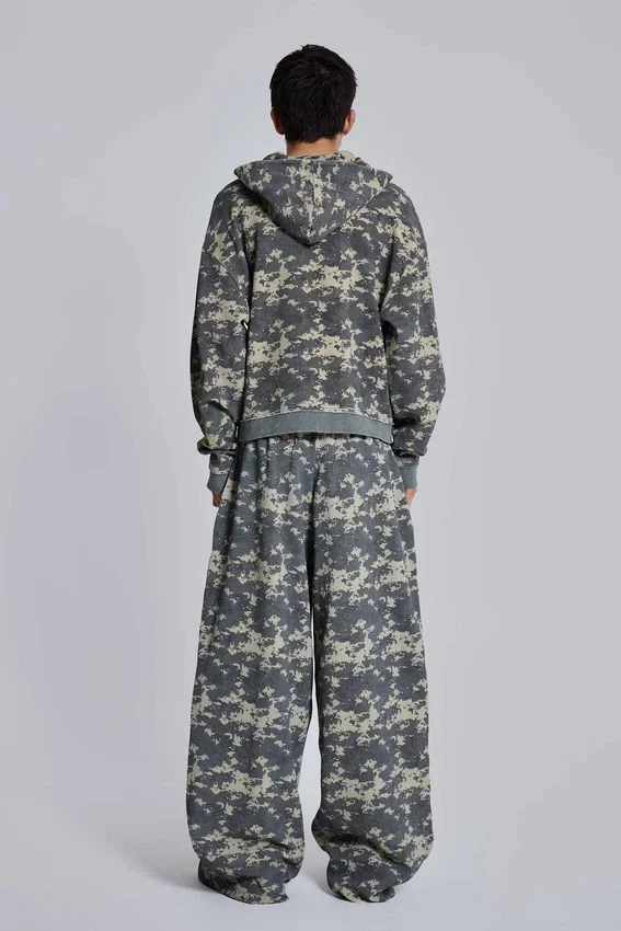 Digi Camo Waffle-hoodie
