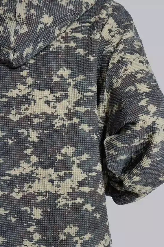 Digi Camo Waffle-hoodie