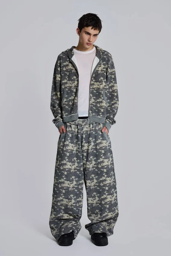Digi Camo Waffle Monster Joggers