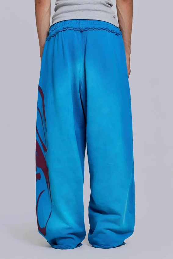 Divine Blue Monster Joggers