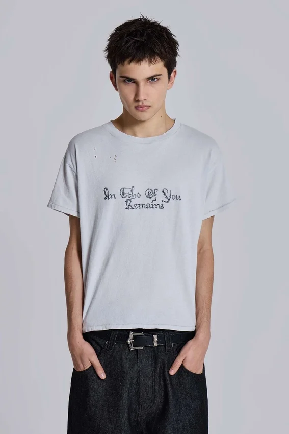 Echo Bitten kort T-shirt