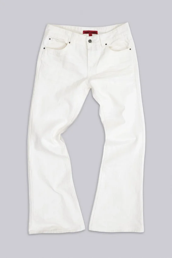 Ecru Jude Bootcut Jeans