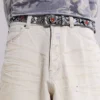 Ecru Paint Colossus Jeans