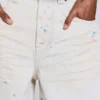 Ecru Paint Colossus-shorts