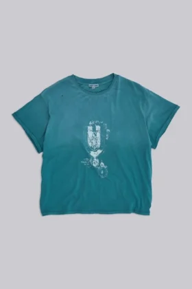 Emblem kort T-shirt