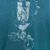 Emblem kort T-shirt