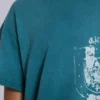 Emblem kort T-shirt