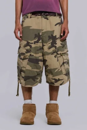 Faded Camo Cadet-shorts
