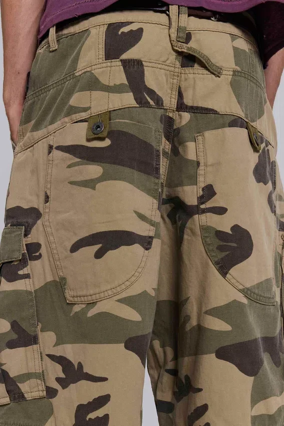 Faded Camo Cadet-shorts