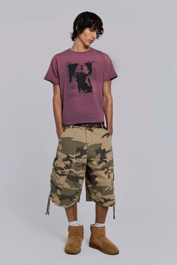 Faded Camo Cadet-shorts