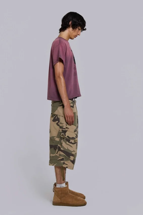 Faded Camo Cadet-shorts