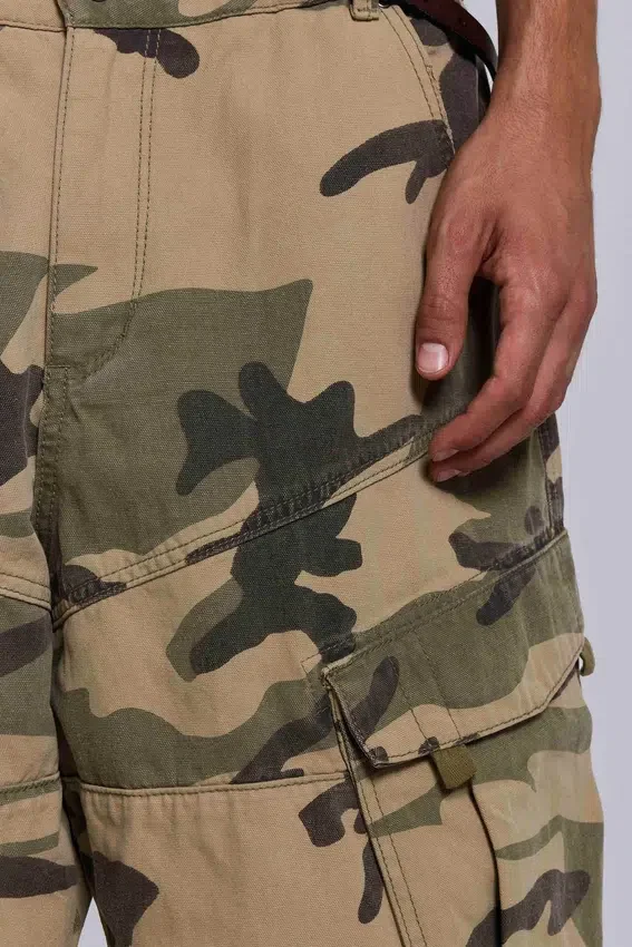 Faded Camo Cadet-shorts