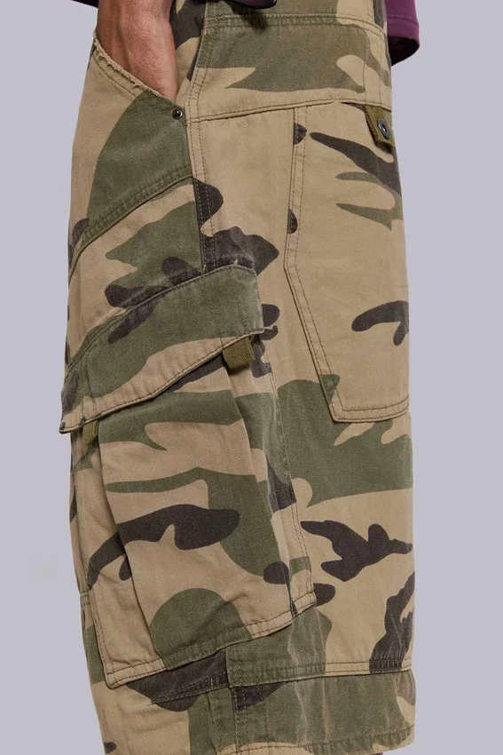 Faded Camo Cadet-shorts