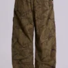 Forest Camo Parachute Pants
