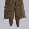 Forest Camo-shorts i Parachute-material